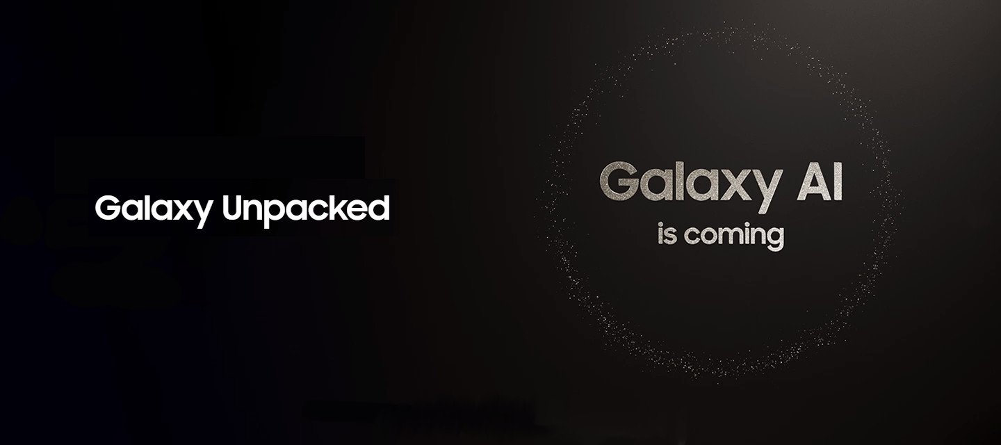 Samsung Galaxy unpacket